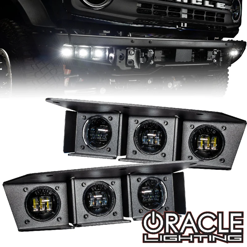 Track lighting for accentuating artworksORACLE Lighting 2021-2024 Ford Bronco Triple LED Fog Light Kit for Steel Bumper Track lighting for accentuating artworksORACLE Lighting 2021-2024 Ford Bronco Triple LED Fog Light Kit for Steel Bumper