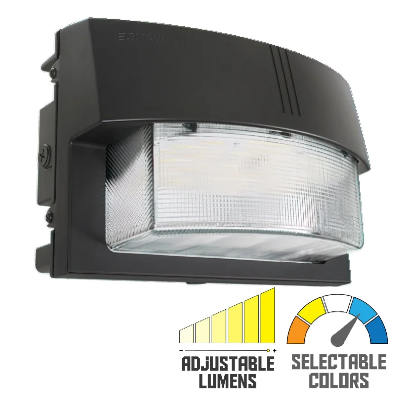 Industrial Lighting for Printing Press FacilitiesLED Wall Pack, 11200Lm, 80W, Polycarbonate Lens, 30K/40K/50K, 120-277V, Bronze Industrial Lighting for Printing Press FacilitiesLED Wall Pack, 11200Lm, 80W, Polycarbonate Lens, 30K/40K/50K, 120-277V, Bronze