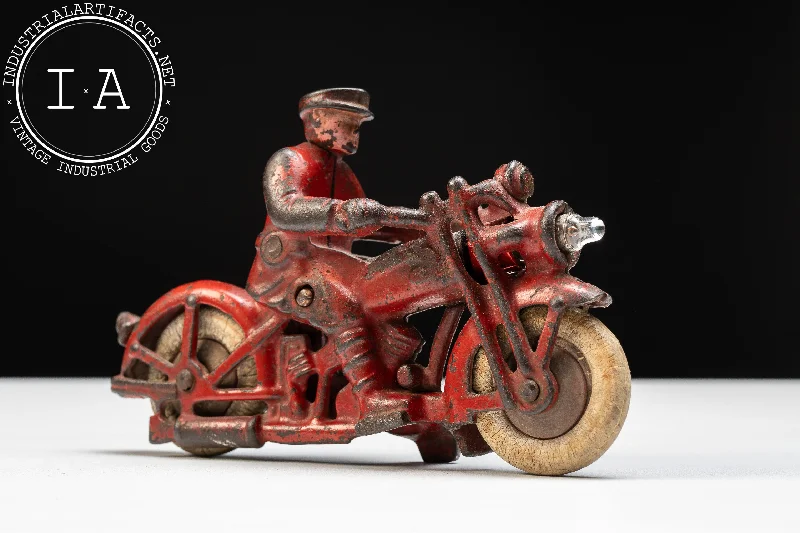 Shock - Resistant Industrial Lighting for Vibrating Machinery AreasVintage Cast Iron Hubley Motorcycle in Red with Electric Headlight Shock - Resistant Industrial Lighting for Vibrating Machinery AreasVintage Cast Iron Hubley Motorcycle in Red with Electric Headlight