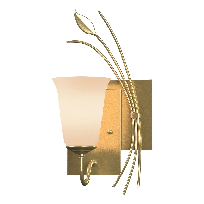 Industrial Flood Lighting for Outdoor Loading DocksLeaf One Light Wall Sconce