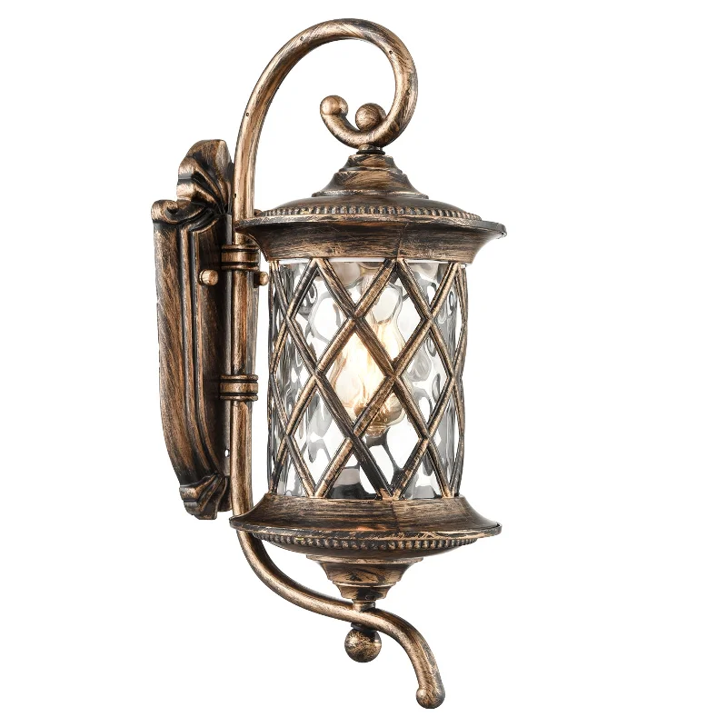 Energy - Efficient Industrial Lighting for Cost - SavingsRetro Outside Wall Lights Water Glass Exterior Wall Sconces