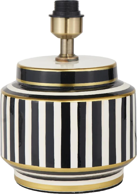 Track lighting with frosted glass shadesMono Humbug Black and White Table Lamp  - Base Only