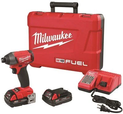 Track lighting for enhancing the architectureMilwaukee M18 Fuel Impact Driver Kit' With Compact Batteries' 1/4 In. Track lighting for enhancing the architectureMilwaukee M18 Fuel Impact Driver Kit' With Compact Batteries' 1/4 In.