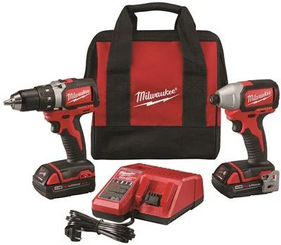 Industrial - style track lighting for loftsMilwaukee M18 Lithium-Ion Cordless Compact Brushless Drill Driver & Impact Driver Combo Kit Industrial - style track lighting for loftsMilwaukee M18 Lithium-Ion Cordless Compact Brushless Drill Driver & Impact Driver Combo Kit