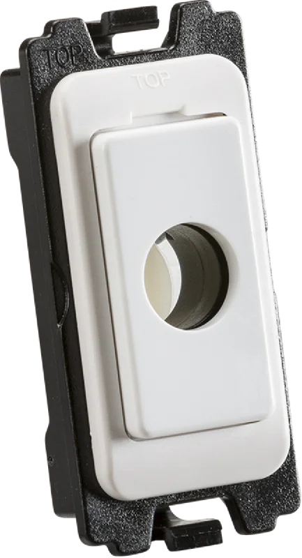 Industrial - style track lighting for loftsKnightsbridge Flex Outlet Module (up to 10mm)