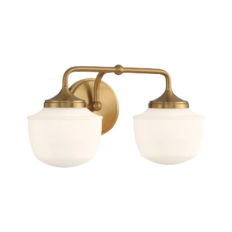 Industrial Lighting for Pharmaceutical ManufacturingCornwell 16" 2 Lights Bathroom Vanity Light Aged Brass Finish Industrial Lighting for Pharmaceutical ManufacturingCornwell 16" 2 Lights Bathroom Vanity Light Aged Brass Finish