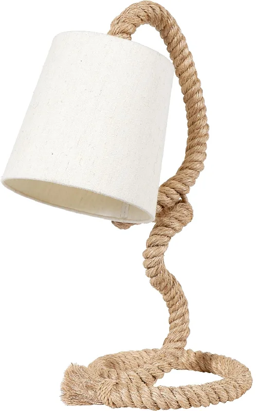 Outdoor - rated track lighting for patiosMartindale Rope Knot and Jute Table Lamp