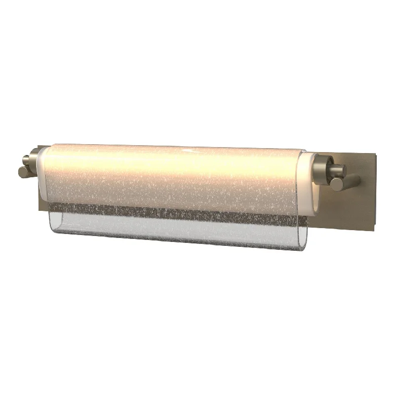 Waterproof Industrial Lighting for Wet AreasDraped Glass LED Bath Bar