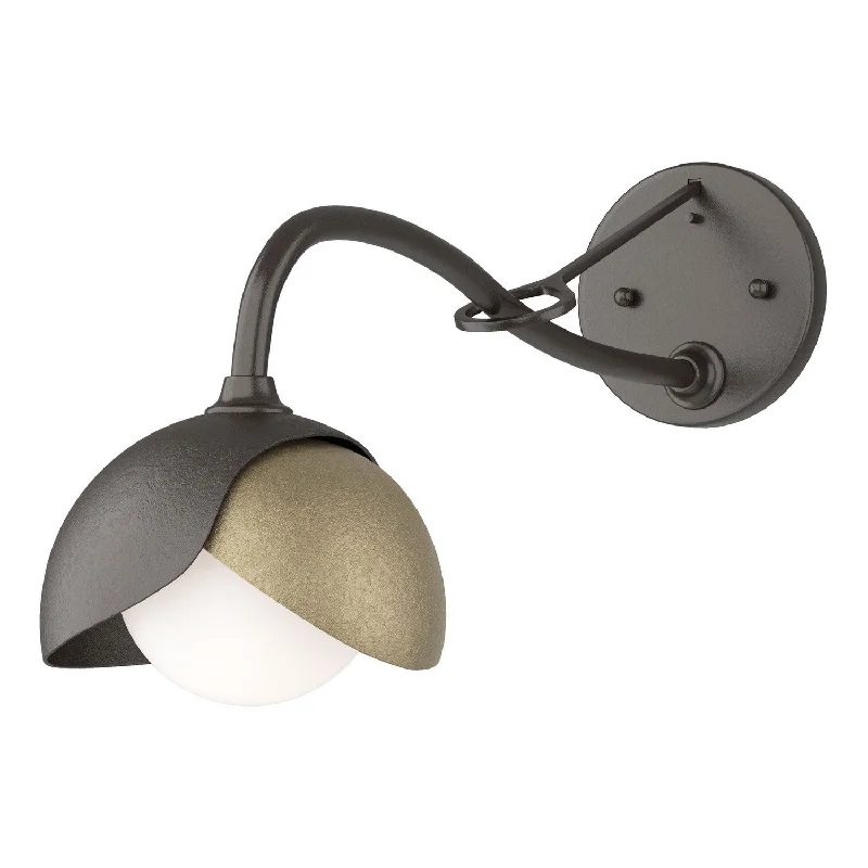 Low - Bay Industrial Lighting Fixtures for Small FactoriesBrooklyn One Light Wall Sconce