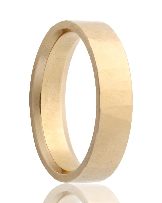 14 Karat Yellow Gold Wedding Band