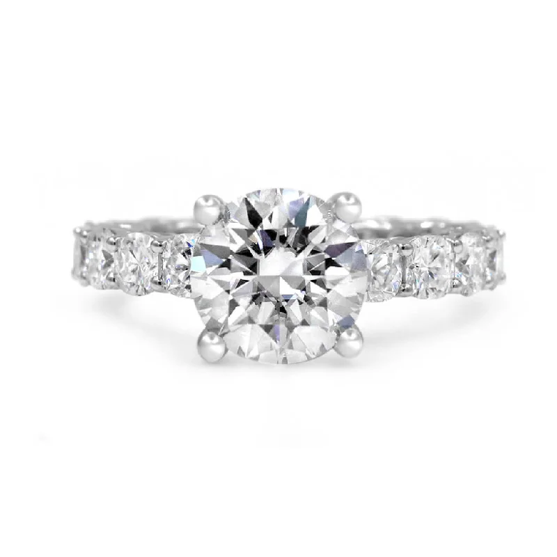 Jena | Moissanite Eternity Engagement Ring