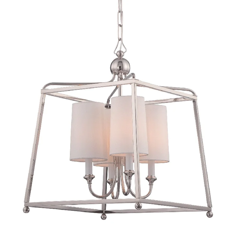 Chandeliers for Living Rooms to Create a Focal PointChandeliers for Living Rooms to Create a Focal Point4 Light Polished Nickel Modern Chandelier - C193-2245-PN Chandeliers for Living Rooms to Create a Focal PointChandeliers for Living Rooms to Create a Focal Point4 Light Polished Nickel Modern Chandelier - C193-2245-PN