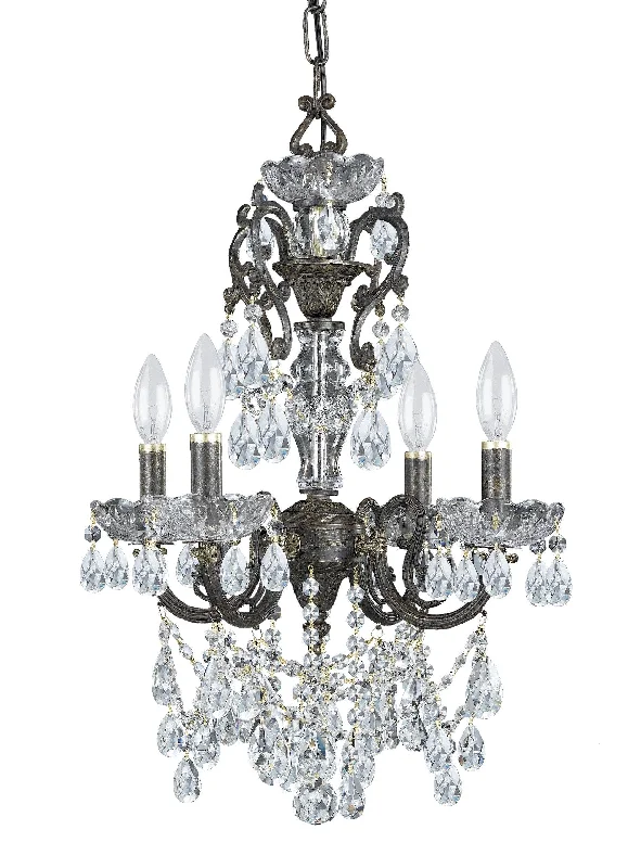 Minimalist Chandeliers for Sleek and Simple InteriorsMinimalist Chandeliers for Sleek and Simple Interiors4 Light English Bronze Crystal Mini Chandelier Draped In Clear Italian Crystal - C193-5194-EB-CL-I Minimalist Chandeliers for Sleek and Simple InteriorsMinimalist Chandeliers for Sleek and Simple Interiors4 Light English Bronze Crystal Mini Chandelier Draped In Clear Italian Crystal - C193-5194-EB-CL-I