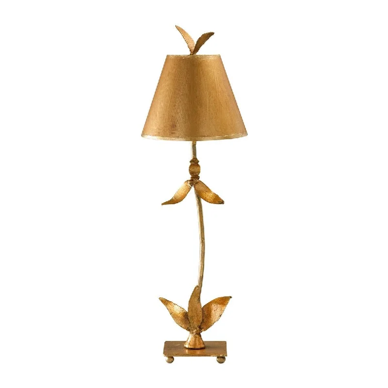 Rustic Farmhouse Style Floor Lamp for Cozy BedroomsRustic Farmhouse Style Floor Lamp for Cozy BedroomsFlambeau Red Bell 1 Light Gold leaf Table Lamp