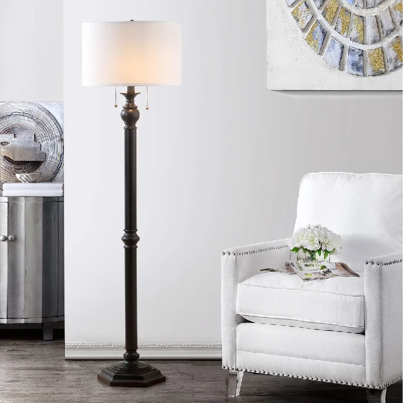 USB Charging Port Floor Lamp for Convenient Device ChargingUSB Charging Port Floor Lamp for Convenient Device ChargingSAFAVIEH Lighting Cristal Oil-Rubbed Bronze 2-Light 59-inch Floor Lamp - 16"x16"x58.75" - Black - 16Wx16Dx59H USB Charging Port Floor Lamp for Convenient Device ChargingUSB Charging Port Floor Lamp for Convenient Device ChargingSAFAVIEH Lighting Cristal Oil-Rubbed Bronze 2-Light 59-inch Floor Lamp - 16"x16"x58.75" - Black - 16Wx16Dx59H