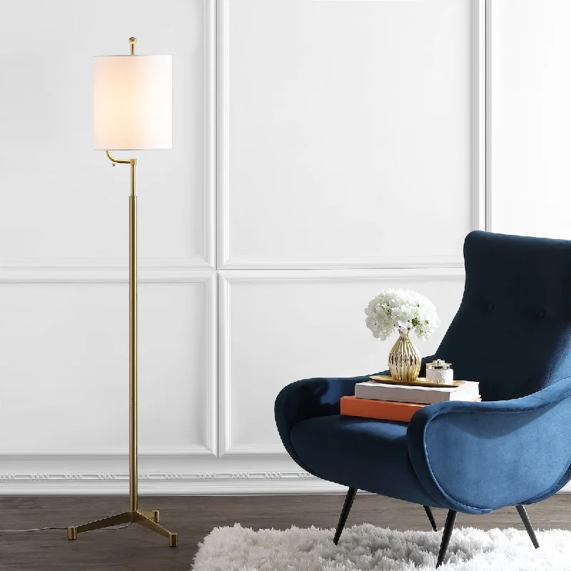 USB Charging Port Floor Lamp for Convenient Device ChargingUSB Charging Port Floor Lamp for Convenient Device ChargingSAFAVIEH Lighting Iana 62-inch Led Floor Lamp - 14.5" x 14.5" x 62" - Brass Gold - 15Wx15Dx62H USB Charging Port Floor Lamp for Convenient Device ChargingUSB Charging Port Floor Lamp for Convenient Device ChargingSAFAVIEH Lighting Iana 62-inch Led Floor Lamp - 14.5" x 14.5" x 62" - Brass Gold - 15Wx15Dx62H