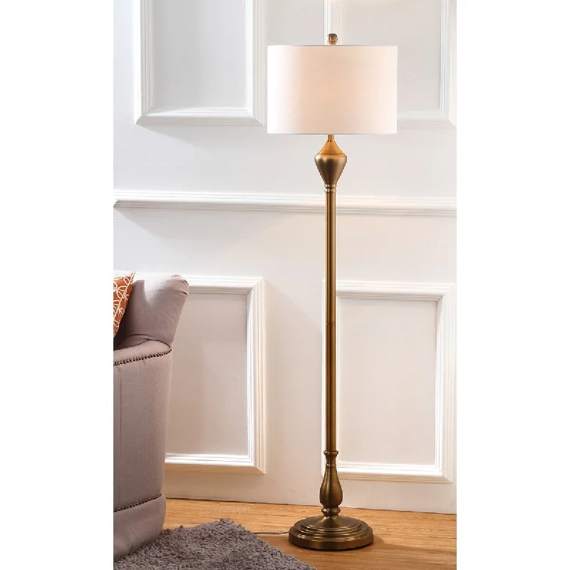 Adjustable Height Floor Lamp for Versatile Lighting NeedsAdjustable Height Floor Lamp for Versatile Lighting NeedsSAFAVIEH Lighting Petrina 61-inch Gold Floor Lamp - 15"x15"x60.5" - 15Wx15Dx61H Adjustable Height Floor Lamp for Versatile Lighting NeedsAdjustable Height Floor Lamp for Versatile Lighting NeedsSAFAVIEH Lighting Petrina 61-inch Gold Floor Lamp - 15"x15"x60.5" - 15Wx15Dx61H