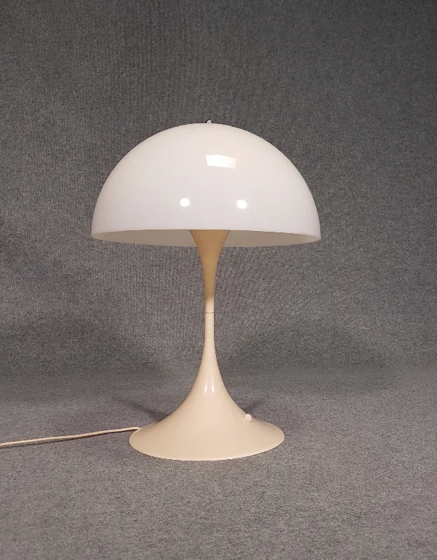 rustic farmhouse table lamps for cozy kitchensrustic farmhouse table lamps for cozy kitchensMushroom table lamp Phantella by Verner Panton for Louis Poulsen,1970s.