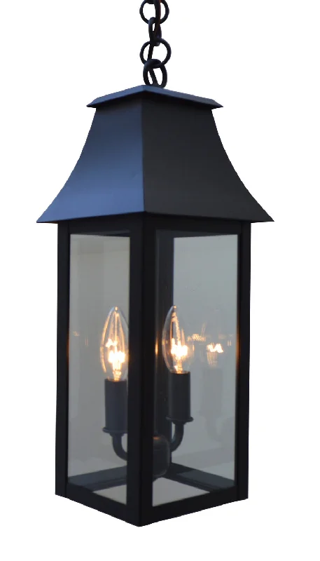Chinese - Style Ceiling Lights with Red Lantern - Inspired DesignsChinese - Style Ceiling Lights with Red Lantern - Inspired DesignsArroyo Lighting ORH-8CLR-BK Orpington Two Light Pendant Outdoor Black