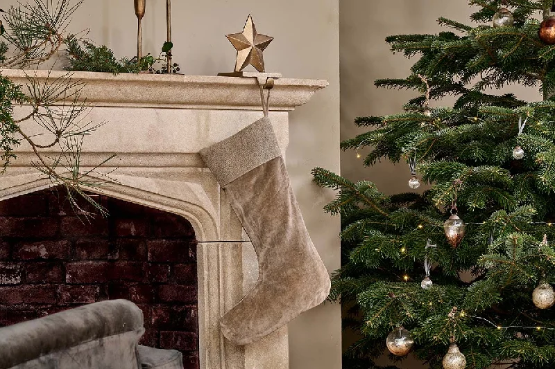 Mediterranean - Style Ceiling Lights with Terra - Cotta and Ceramic DetailsMediterranean - Style Ceiling Lights with Terra - Cotta and Ceramic DetailsKarru Cotton Velvet Stocking - Light Grey