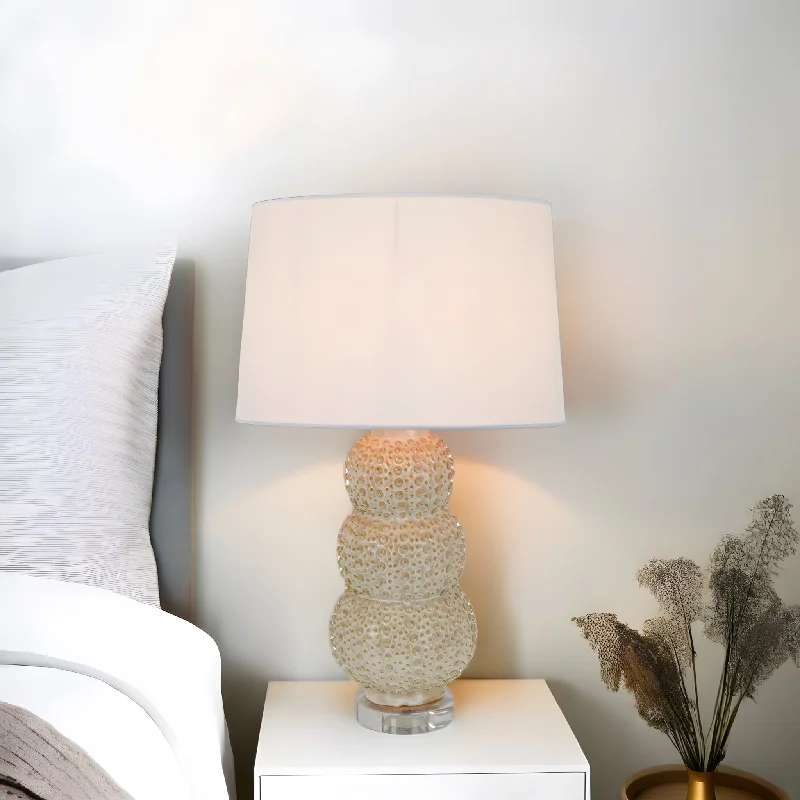 wooden table lamps with natural grain for a warm and organic feelwooden table lamps with natural grain for a warm and organic feelSea Urchins Table Lamp Cream ELTIQ103141 Emac and Lawton Lighting