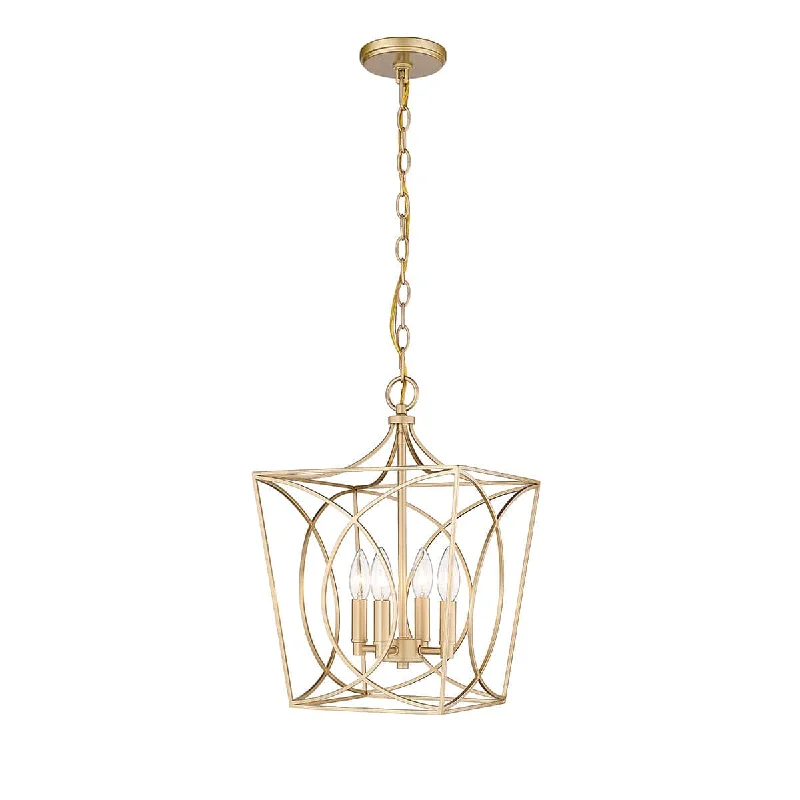 Scandinavian Style Ceiling Lights with Light Wood AccentsScandinavian Style Ceiling Lights with Light Wood AccentsTracy Pendant - Painted Modern Gold -12in. Diameter - E26 Medium Base