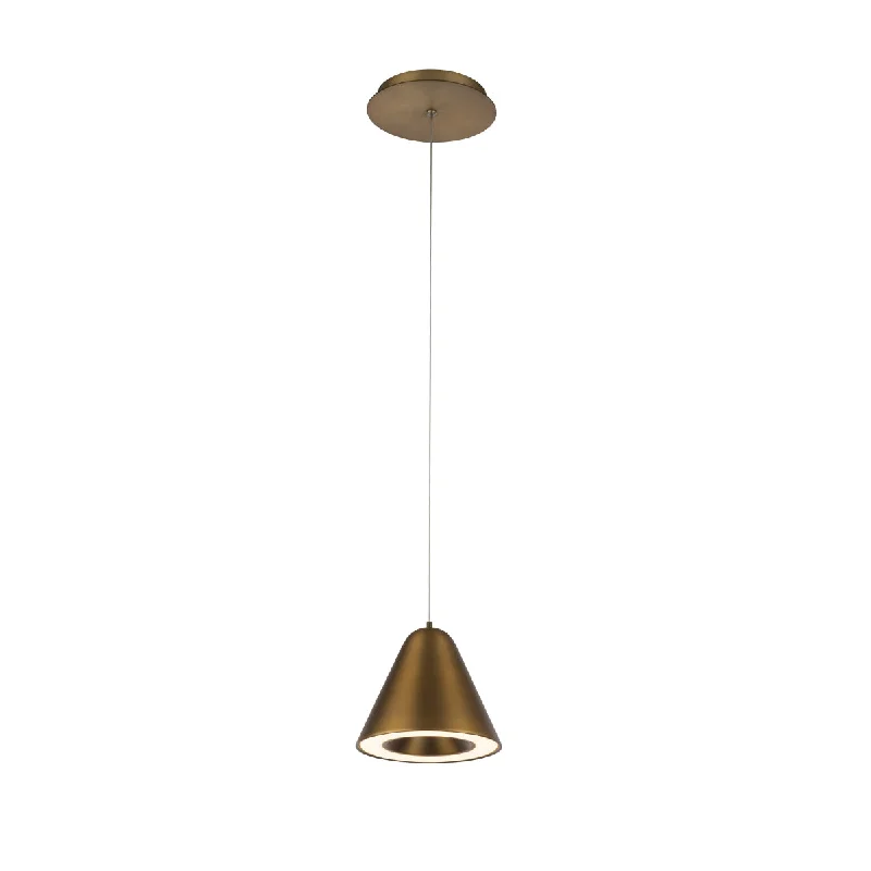 Mediterranean - Style Ceiling Lights with Terra - Cotta and Ceramic DetailsMediterranean - Style Ceiling Lights with Terra - Cotta and Ceramic DetailsWAC Kone PD-72006-AB Pendant Light - Aged Brass
