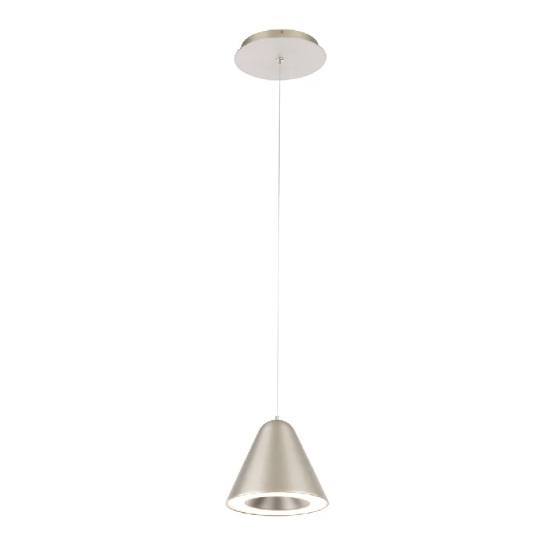 Victorian - Inspired Ceiling Lights with Ornate Crystal ChandeliersVictorian - Inspired Ceiling Lights with Ornate Crystal ChandeliersWAC Kone PD-72006-SN Pendant Light - Satin Nickel