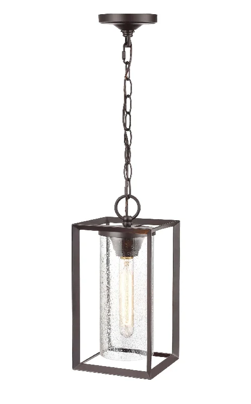 Modern Minimalist Ceiling Lights for Contemporary InteriorsModern Minimalist Ceiling Lights for Contemporary InteriorsWheatland Outdoor Hanging Lantern - Powder Coated Bronze - Clear Seeded Glass - 6.5in. Diameter - E26 Medium Base