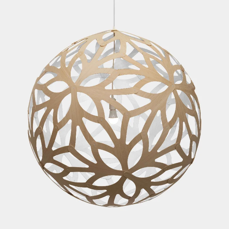 Industrial Style Ceiling Lights with Exposed Bulbs and Metal CagesIndustrial Style Ceiling Lights with Exposed Bulbs and Metal CagesWhite 1 Side Floral Pendants